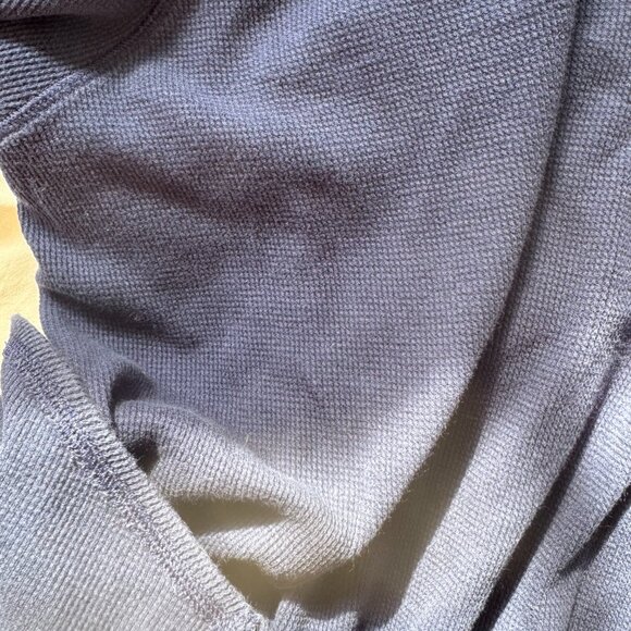 EUC Victoria’s Secret Fireside Long Jane Thermal Top Waffle Knit, Navy Blue, L - Picture 12 of 12